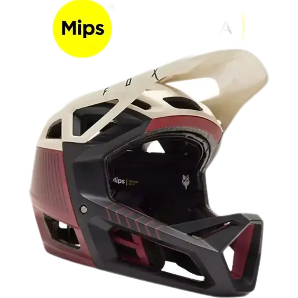 Casco Integral FOX PROFRAME RS MASH BURDEOS MIPS