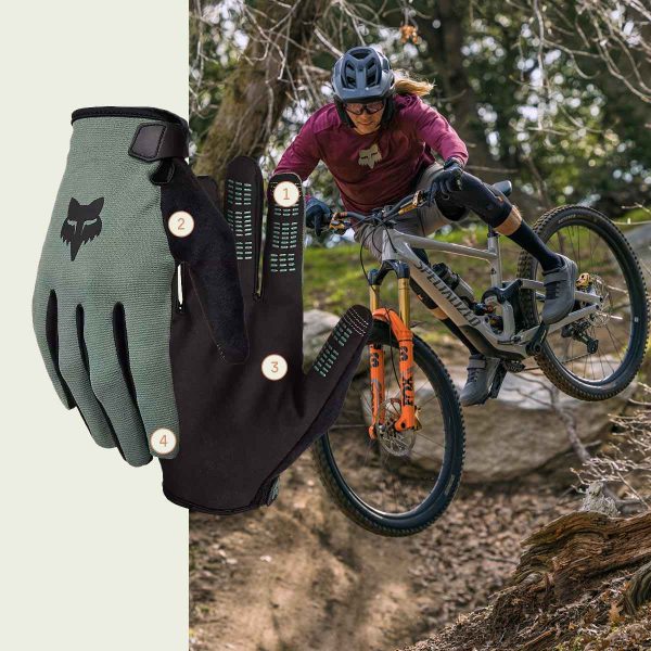 Guantes Bicicleta Ranger Fluor